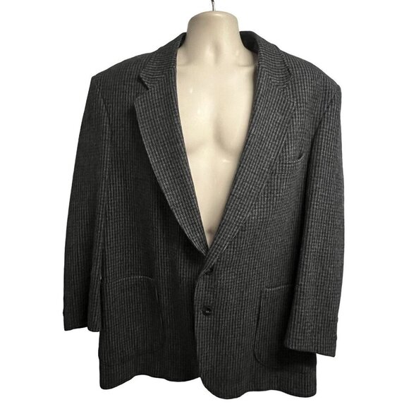 Woolrich Vintage Tweed Blazer Sport Coat Two Button Sport Jacket Size 44R USA - Picture 3 of 11